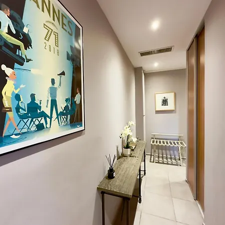 아파트 Magnifique 3 Pieces - Croisette - 3 Mn Palais - 1mn